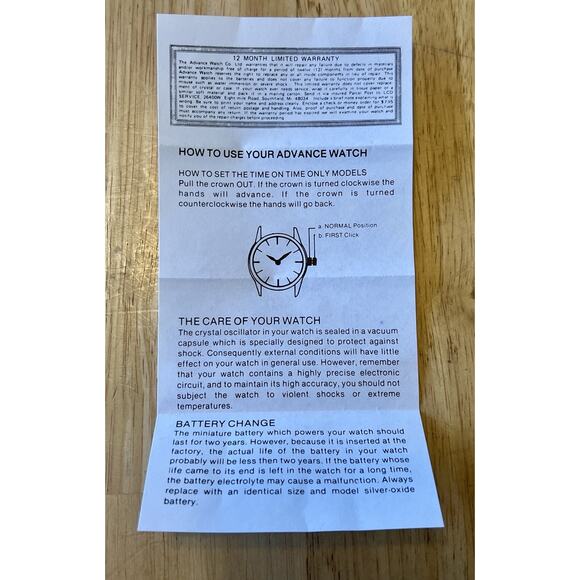 Vintage‎ Chrysler Corporation USA Olympic Watch, Tested New Battery,1980s EUC - Picture 11 of 11